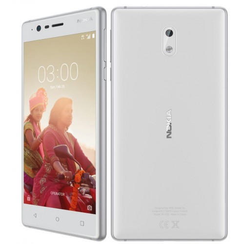 Nokia 6 Dual SIM stříbrná 
